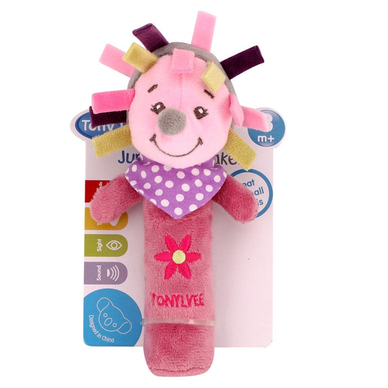 Soft Plush Rattle Toys