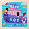 Wooden Cartoon Puzzle