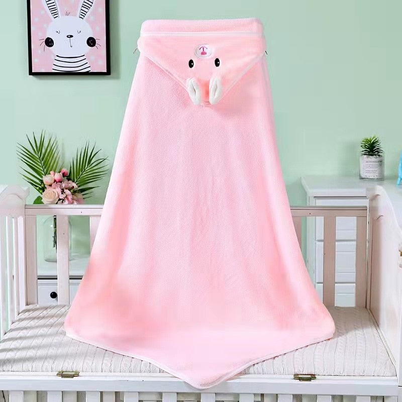 Cute Animal Baby Wrap Blanket