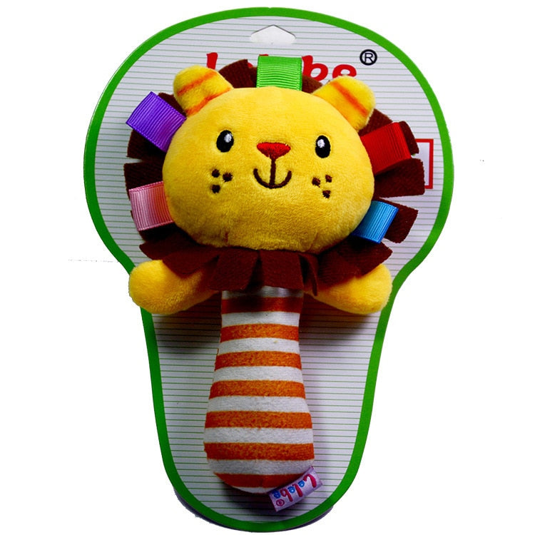 Soft Plush Rattle Toys