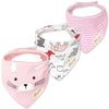 Cute Bandana Bib Set (3pcs)