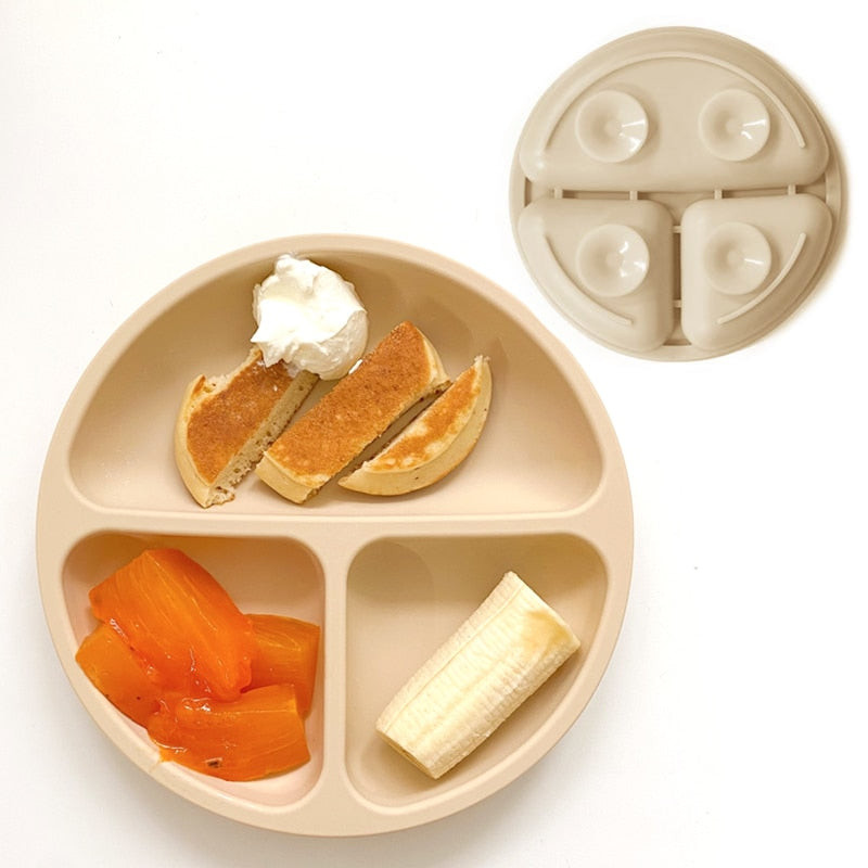 Baby Silicone Plate & Bib