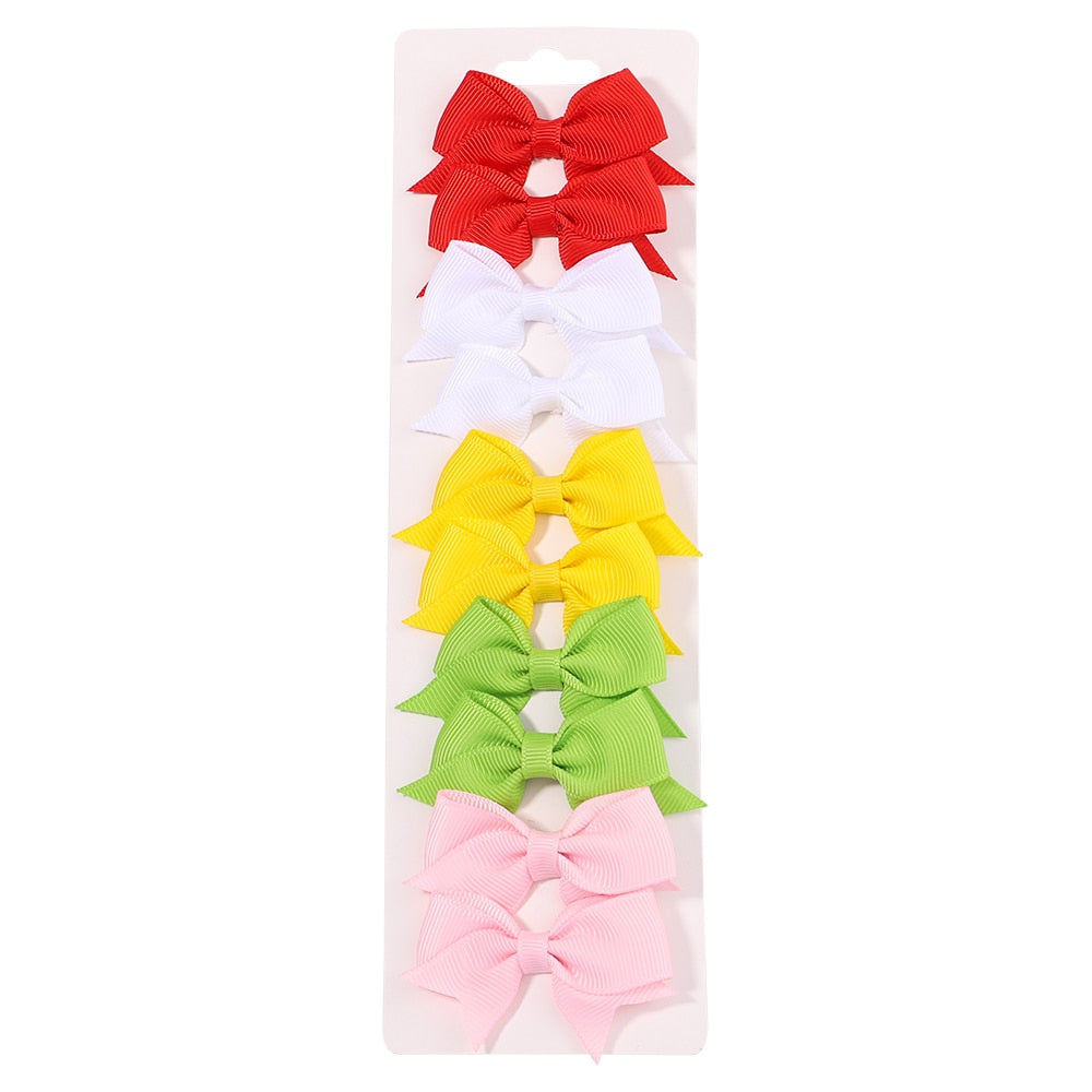 Ribbon Bowknot Headband Set