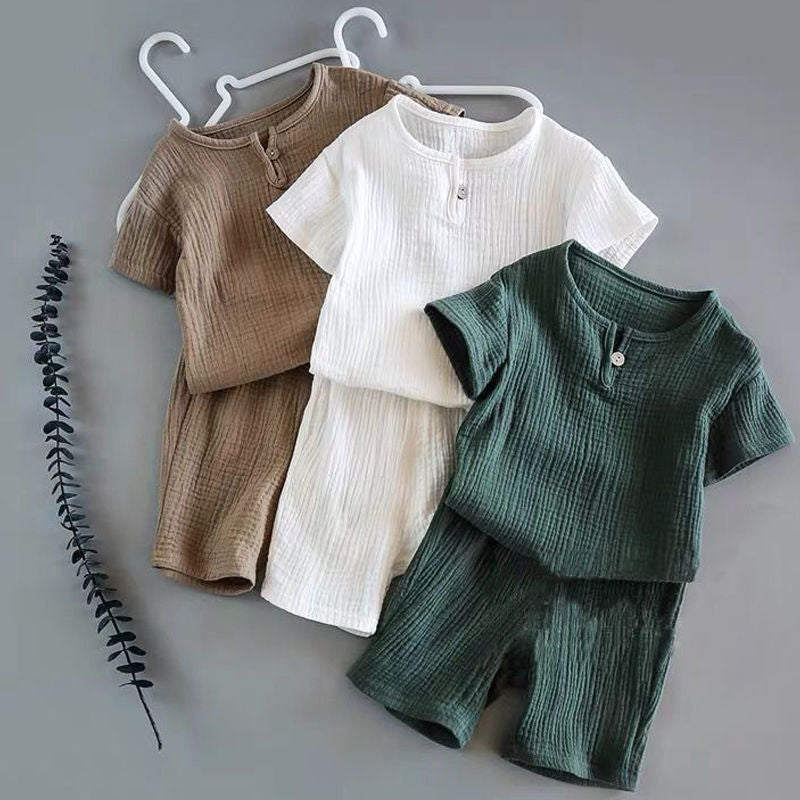 Linen Summer Baby/Infant Outfit