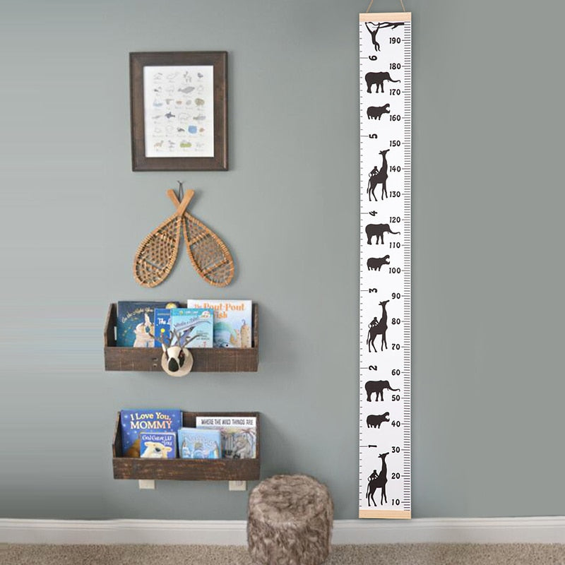 Kid's Height Chart - Cheeky Animal Collection