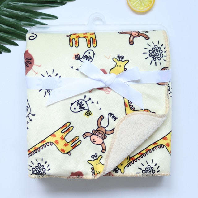 Thick Fleece Baby Blankets