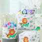 Cute Animal Linen Storage Baskets for Kids
