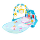 Baby Piano Play Gym with Music Mat and Sensory Toys