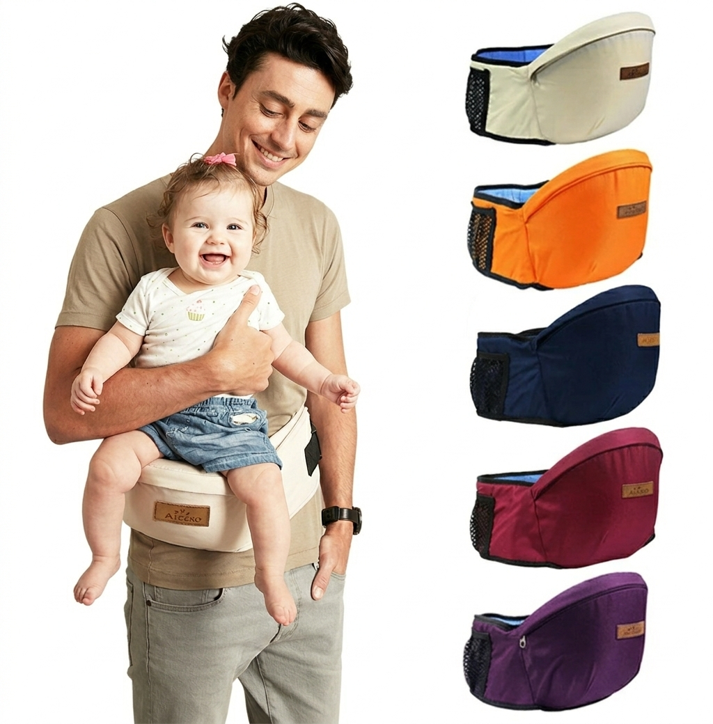 Adjustable Baby Hip Seat Belt – Lightweight Waist Support Carrier