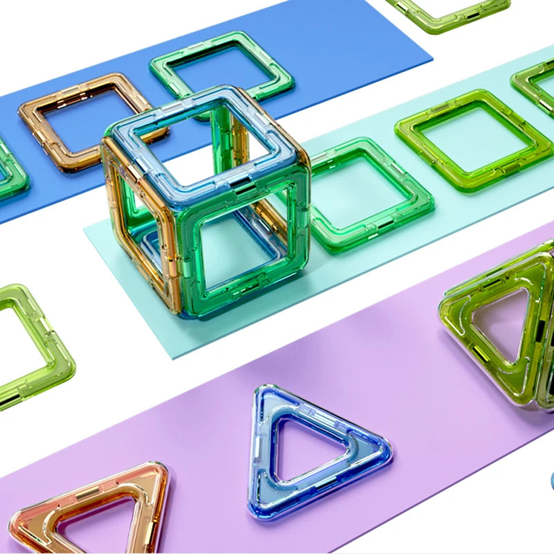Magnetic Building Blocks Set for Kids | Creative Construction Toy