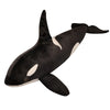 Orca Whale Plush Toy - Soft Black & White Stuffed Sea Animal for Kids