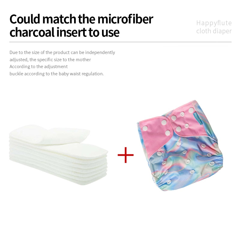 Triple-Layered Microfiber Diaper