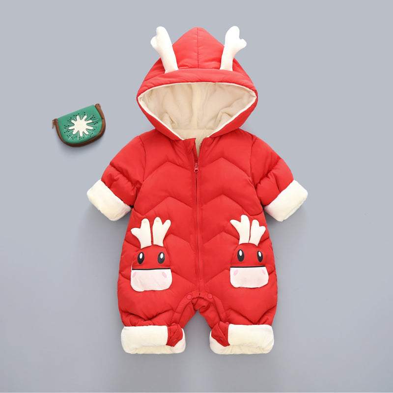 Thick Winter Baby Jumpsuit