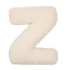 Lambswool Alphabet Pillows – Soft Plush Letter Cushion for Nursery and Playrooms