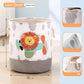 Cute Animal Linen Storage Baskets for Kids