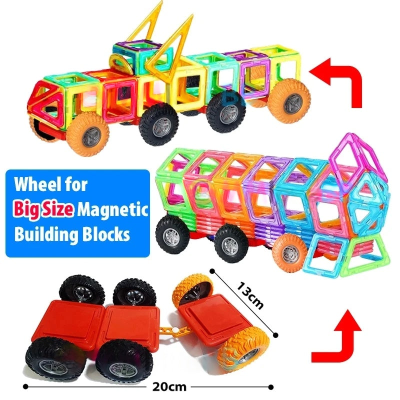Magnetic Building Blocks Set for Kids | Creative Construction Toy