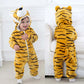 Kids Animal Onesie Pyjamas for Warm Winter Nights & Cozy Playtime