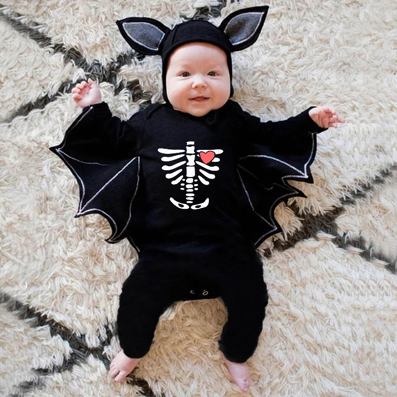 Halloween Baby Bat Romper