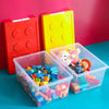 Colorful Stackable Building Block Storage Boxes