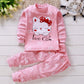 Cute Cartoon Cotton Pyjama Set for Autumn Bedtime & Everyday Lounging