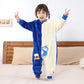 Warm Flannel Kids Sleepsack Pyjamas with Cute Cartoon Animal Prints