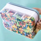 Stackable Kids Building Block Storage Box with 1–3 Layers and Play Lid