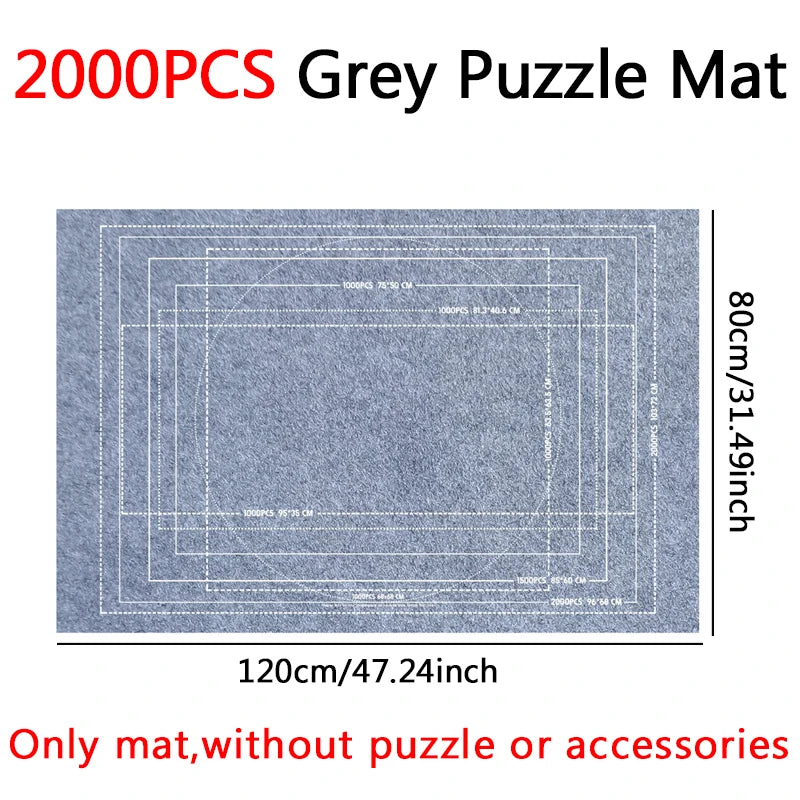 Felt Puzzle Storage Mat