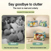 Clear PVC Toy Storage Box – Waterproof Foldable Organizer