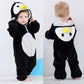 Kids Animal Onesie Pyjamas for Warm Winter Nights & Cozy Playtime