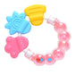 Fruit Silicone Baby Teether Toy Set
