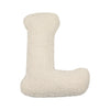 Lambswool Alphabet Pillows – Soft Plush Letter Cushion for Nursery and Playrooms