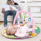 Deluxe Baby Play Gym with Hanging Toys and Soft Activity Mat