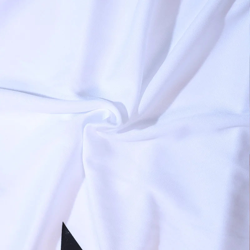 Kids Glow Ghost Costume - White Halloween Cape Outfit with Hood
