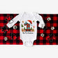 My First Christmas Baby Romper Long Sleeve Outfit