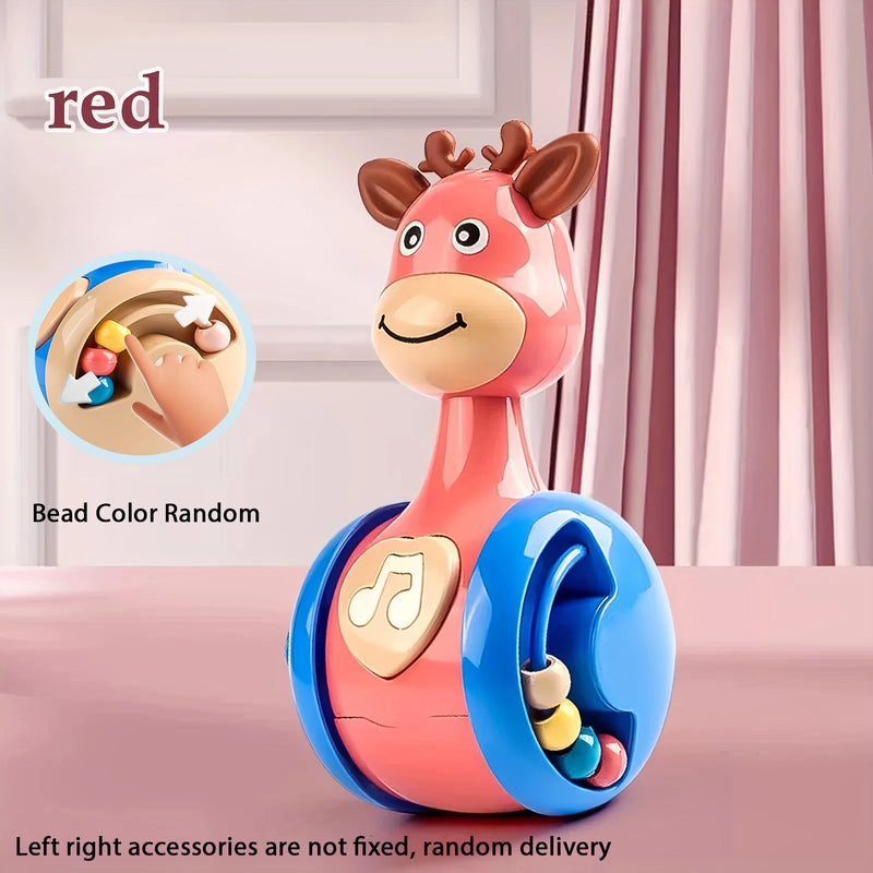 Deer Tumbler Rattle Toy for Babies