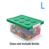 Colorful Stackable Building Block Storage Boxes