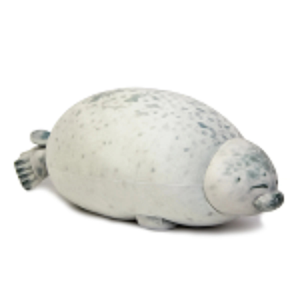 Blob Seal Plush Pillow - Soft Round Stuffed Seal Toy for Kids