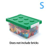 Colorful Stackable Building Block Storage Boxes