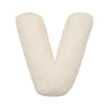 Lambswool Alphabet Pillows – Soft Plush Letter Cushion for Nursery and Playrooms