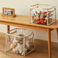 Transparent Toy Storage Box for Kids