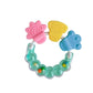 Fruit Silicone Baby Teether Toy Set