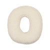 Lambswool Alphabet Pillows – Soft Plush Letter Cushion for Nursery and Playrooms