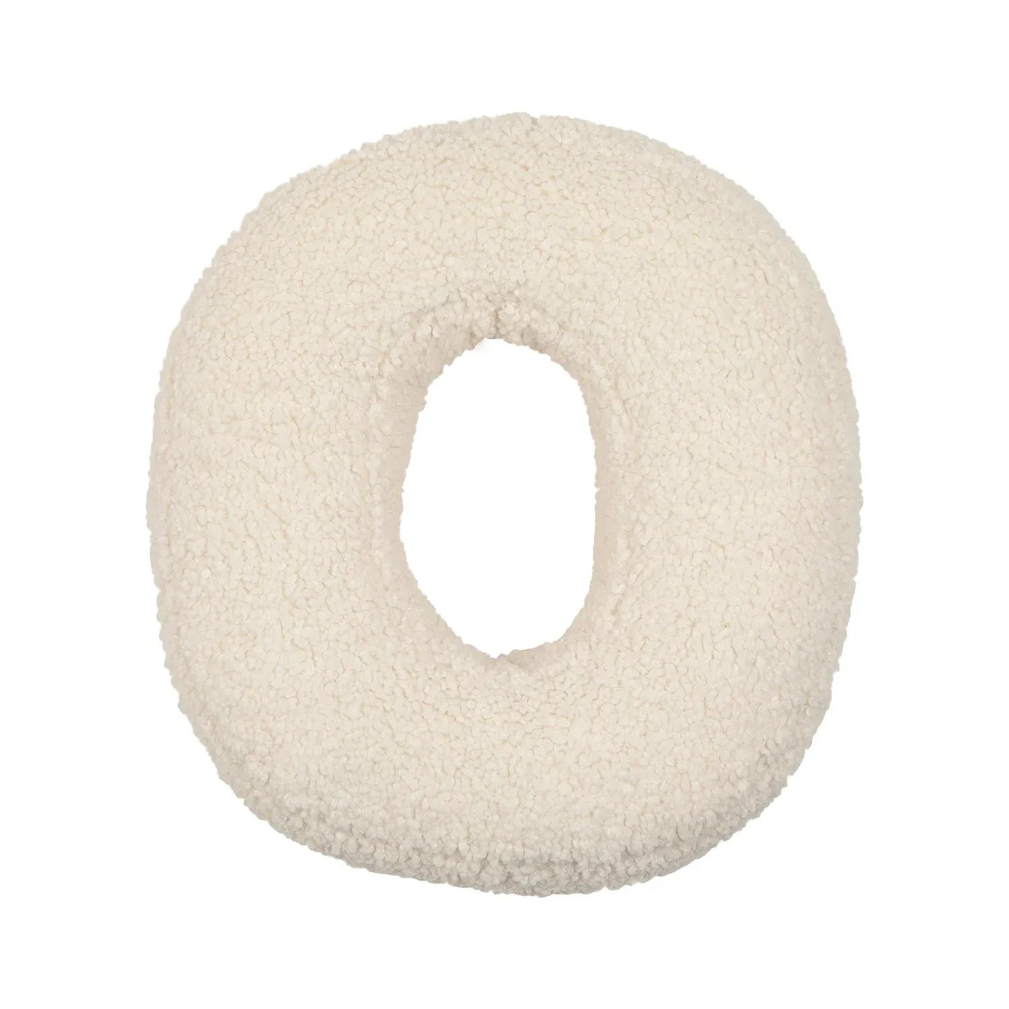 Lambswool Alphabet Pillows – Soft Plush Letter Cushion for Nursery and Playrooms