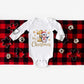 My First Christmas Baby Romper Long Sleeve Outfit
