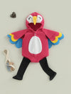Baby Bird Costume Romper - Hooded Parrot Outfit with Wing Sleeves & Socks