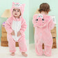 Kids Animal Onesie Pyjamas for Warm Winter Nights & Cozy Playtime