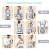LunaFlex™ 6-in-1 Ergonomic Baby Carrier Backpack – Breathable Mesh Hipseat Infant Carrier (0–36 Months)