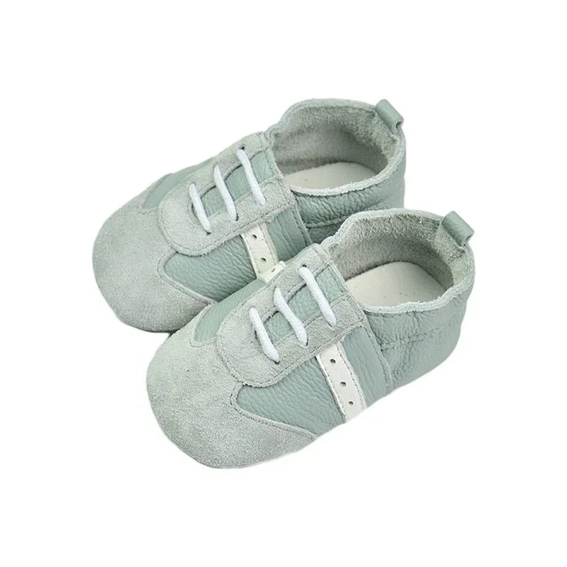WildStep Leather Baby Moccasins | Animal Soft Sole First Walker Shoes 0-24M