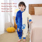 Warm Flannel Kids Sleepsack Pyjamas with Cute Cartoon Animal Prints