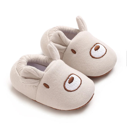 TinyPaws Animal Baby Crib Shoes | Soft Sole Non-Slip Newborn Booties 0-18M